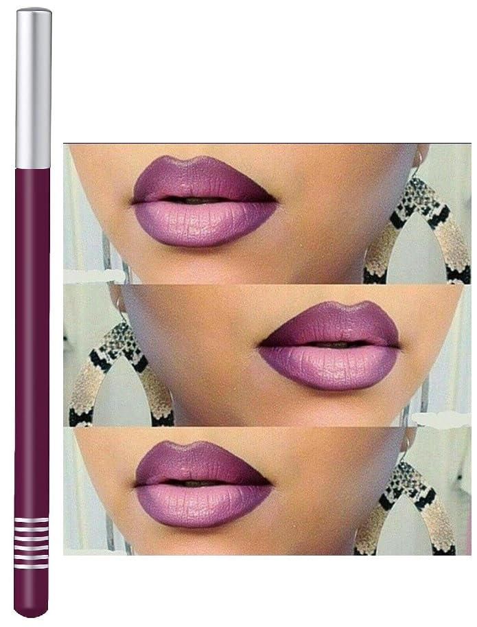 Image of Generic Professional Matte Finish Purple Lip Liner for Women