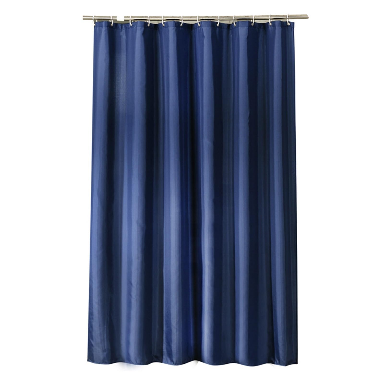 Tenda da doccia impermeabile blu navy addensare tenda da bagno a prova di muffa addensare vasca da bagno copertura tende divisorie con gancio wanglan (Color : Blu, Size : W180xH200cm)