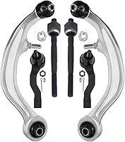 Vista 31 de Detroit Axle - Kit de brazos de control delantero RWD para Mercedes-Benz E320 E420 E430 E55 AMG, 2 brazos de control inferiores, 2 brazos de control