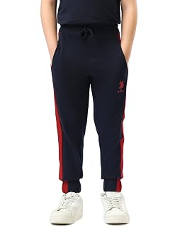 USPA Kids Boys Solid mid Rise Joggers Price In India