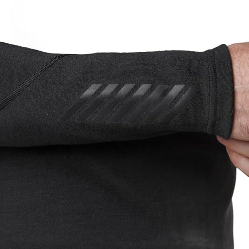 Miniatura 6 de Helly Hansen Lifa Merino Midweight 1 2 Zip Camiseta Cremallera, Hombre, Black, S