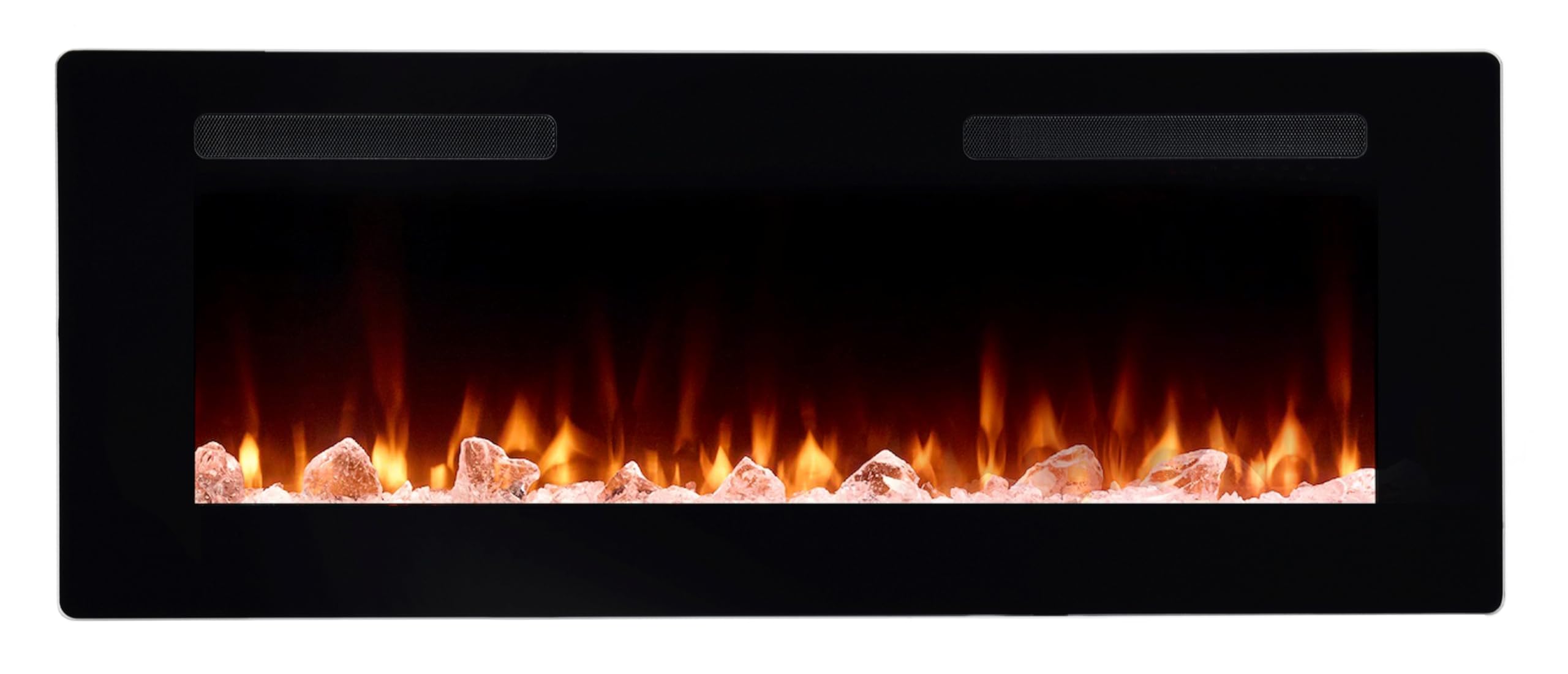 Dimplex Kominek elektryczny Sierra 48" / 122 cm – kominek elektryczny z ogrzewaniem i ogniem – realistyczny efekt płomienia LED – do montażu, zawieszenia lub wolnostojący – obsługa za pomocą aplikacji