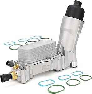 Arokzn Enfriador De Aceite De Motor De Aluminio 926-876 Con Adaptador De Carcasa De