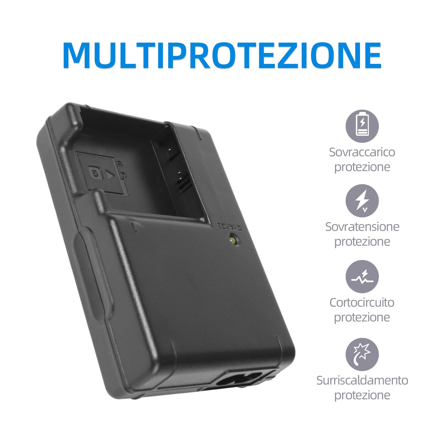 NP-BG1 Caricabatterie compatibile con Sony NP-BG1, NP-FG1, NPBG1, NPFG1, BC-CSG, BC-CSGD, caricabatterie BC-CSGE, HDR-GW55, HDR-GW77 fotocamera digitale