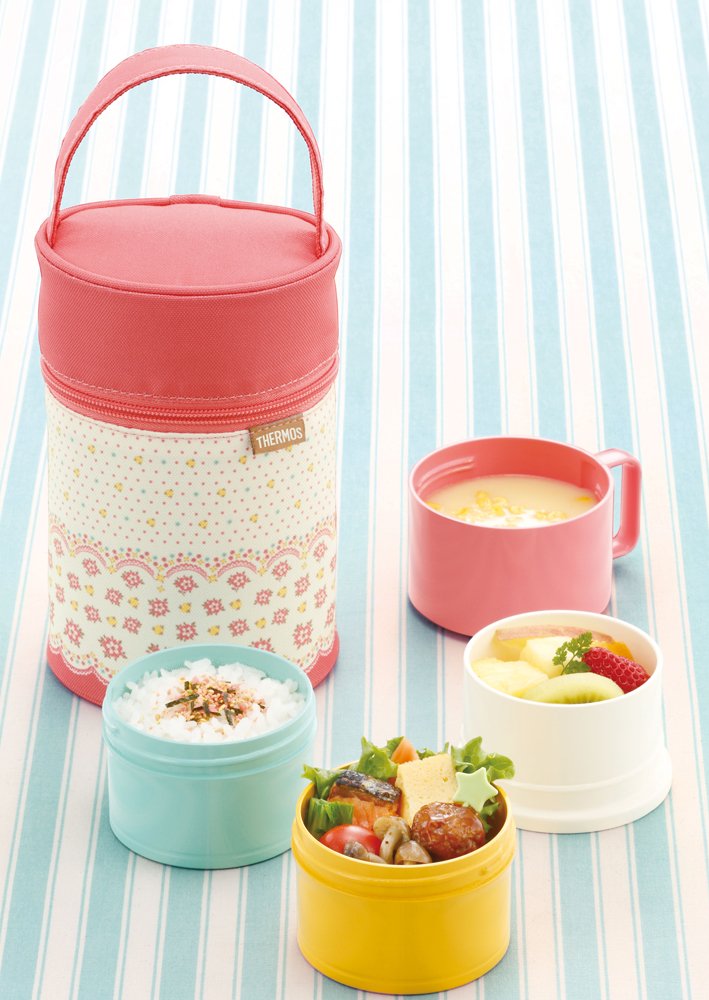 保温弁当箱 ハンドル付き ベージュ*3 保温弁当箱 ハンドル付き ベージュ*3 保温弁当箱 ハンドル付き ベージュ*3