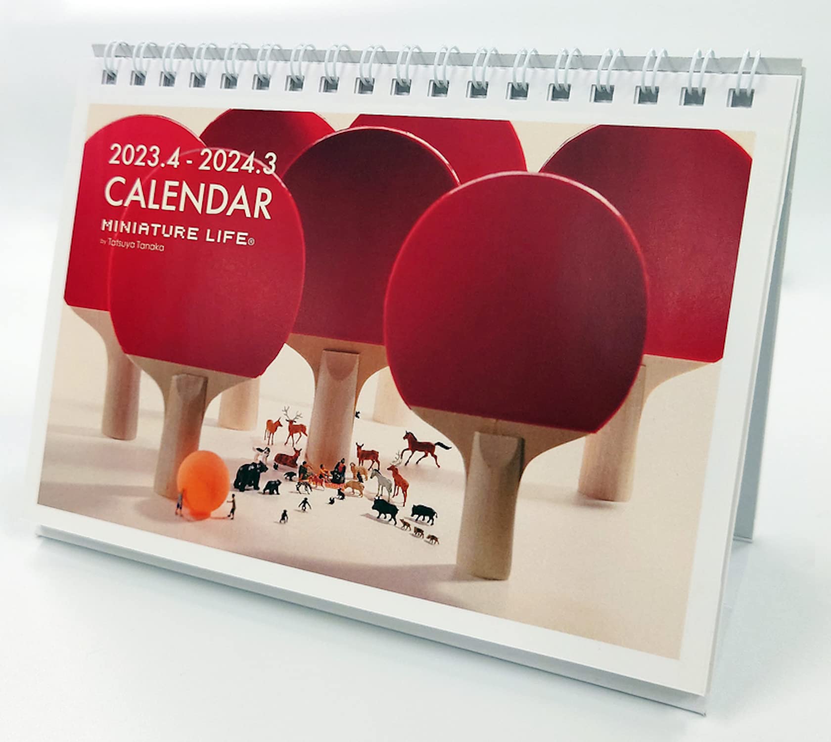 Desktop MINIATURE LIFE CALENDAR (Apr.2023 -Mar.2024) CL23-4541