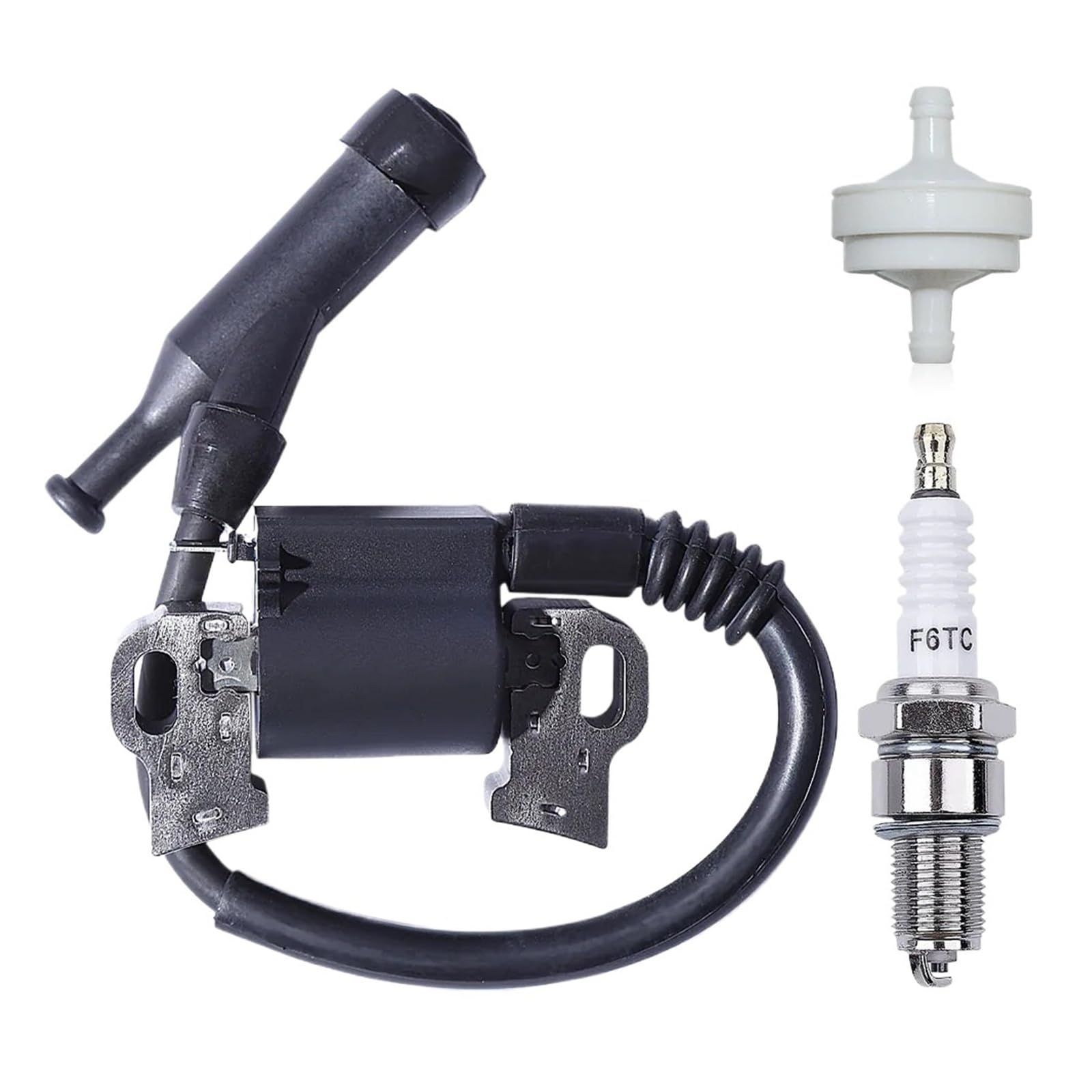 Kit de bujías Bobina Encendido for cortacésped, Compatible con Motor Briggs & Stratton Craftsman 797769, Pieza
