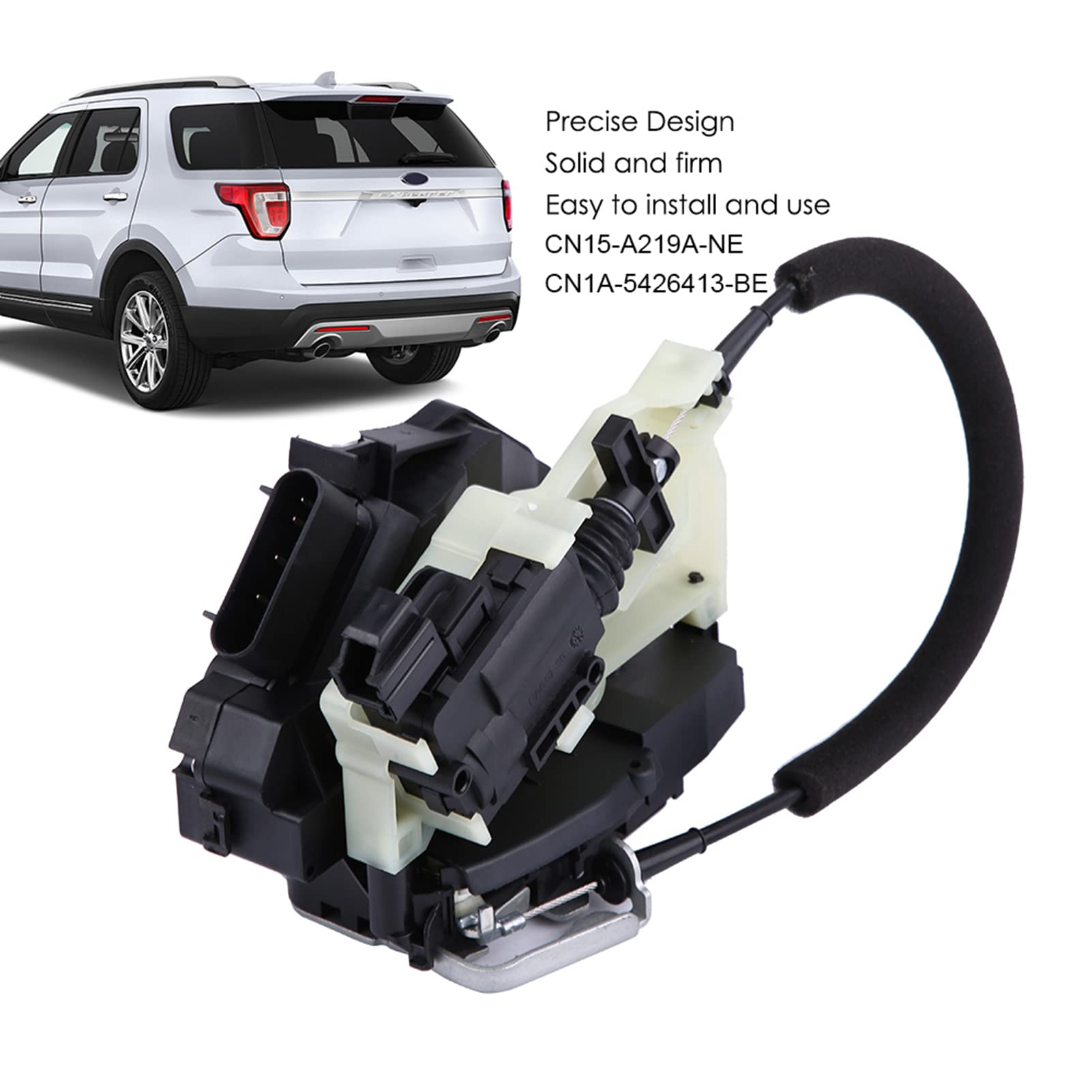 Jadeshay Serratura per Bagagliaio, Blocco del Portellone Posteriore CN15-A219A-NE CN1A‑5426413‑BE Chiusura a Scatto per Portellone Bagagliaio Ecosport 2013-2017