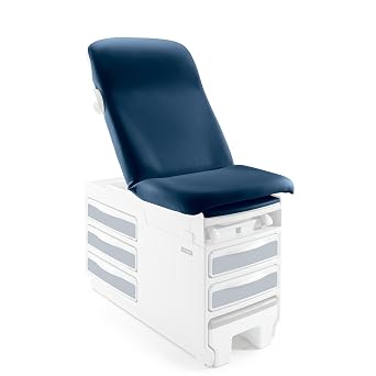 Ritter Replacement Upholstery for 204 Exam Table Soothing Blue Seamless Medical-Grade Vinyl Top, SKU 002-10138-855 | Seamless Medical-Grade Vinyl