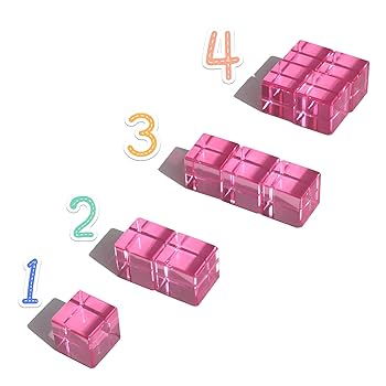 Amazon | KOAICS レインボークリスタルアクリルキューブ 子供