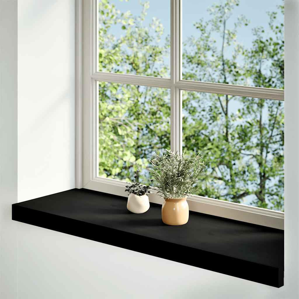 Genérico Alféizares de Ventana 2 uds Madera Maciza Roble marrón Oscuro,Bricolaje,Materiales de construcción,Herrajes para Ventanas,Marcos de ventanas-4009182