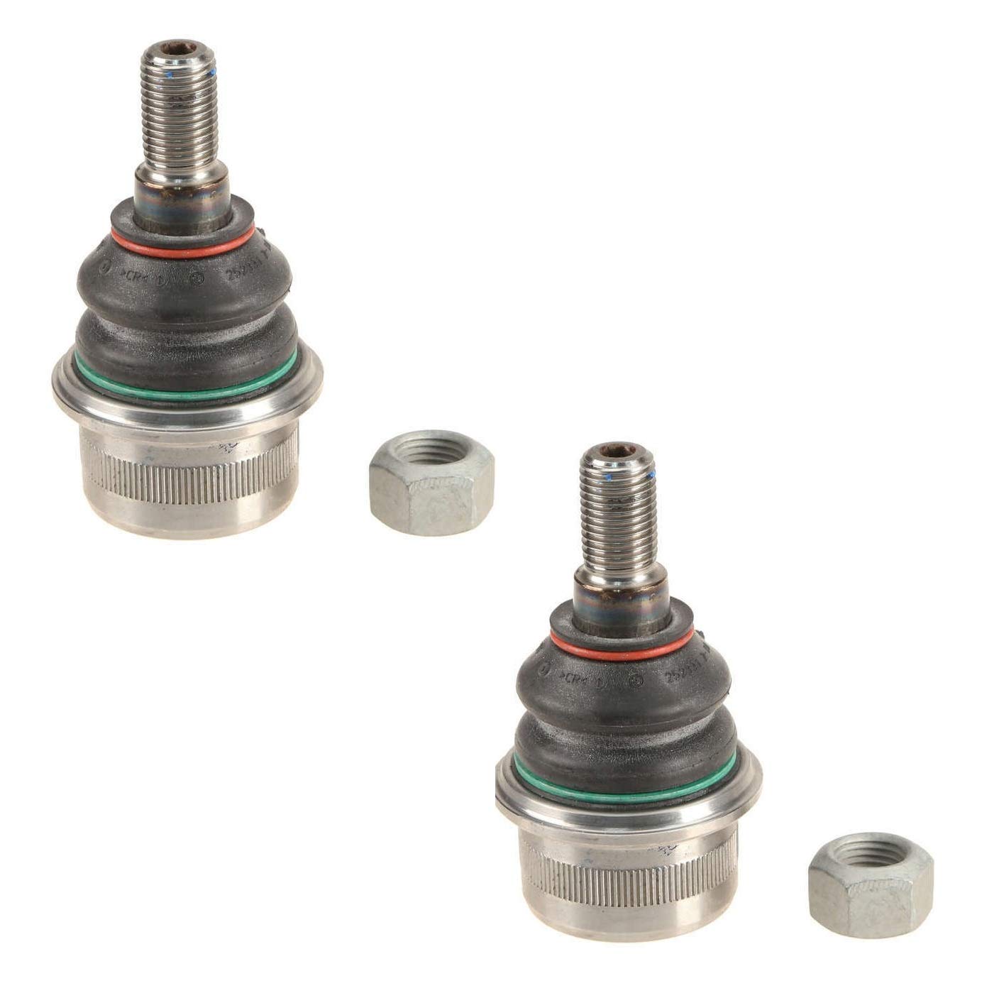 Pair Set 2 Front Lower Susp Control Arm Ball Joints Lemforder For C215 R230 W211