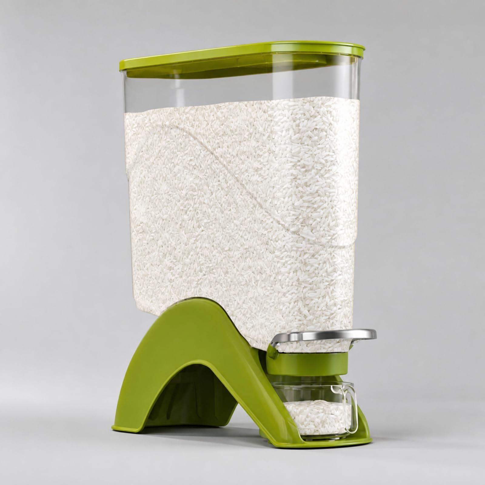 Contenitore per Cereali Antitarme, Verde, Grande