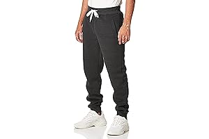 Southpole Men's Soft Elastic Waistband Athletic Fit Fleece Jogger Sweatpants