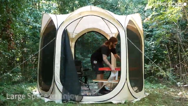 Amazon.com: Pop-Up Screen Tent with Mesh Walls – Instant Portable