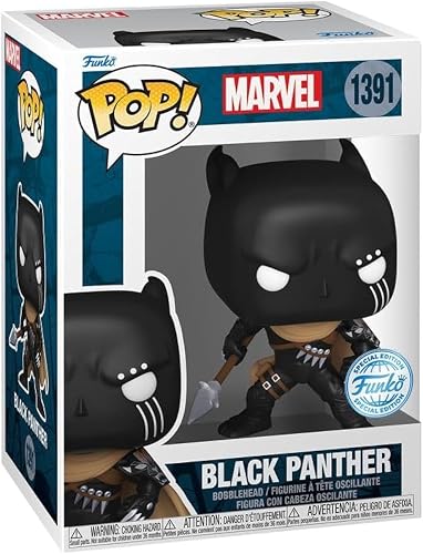 Funko Pop! Marvel:Black Panther (PX Reviews Exclusive)