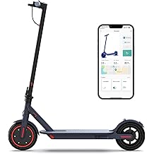 MAXSHOT Electric Scooter for Adults, 8.5/10/14" Tires, 19/22Mph, 350W/500W Motor, 21-28 Miles Range, Folding E-Scooter with Dual Suspension,APP Control