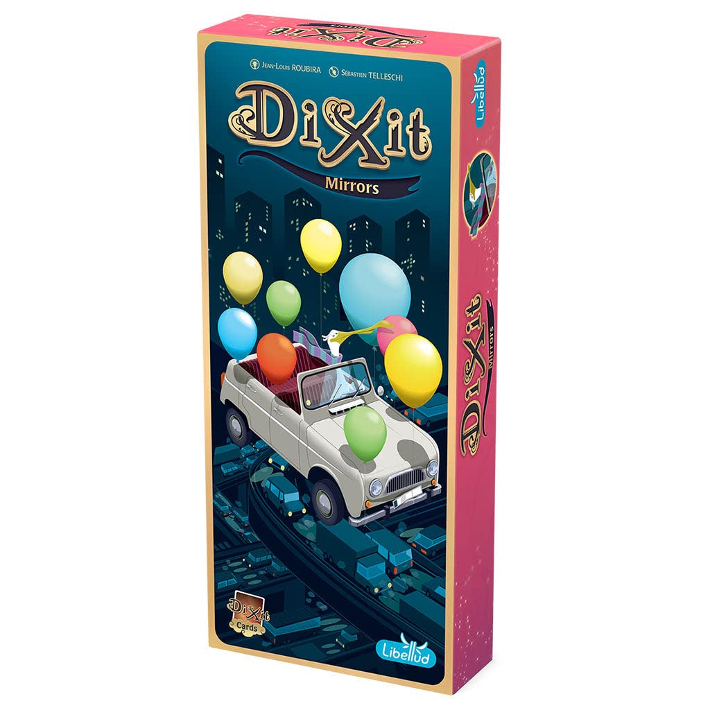 Libellud | Dixit Mirrors | Expansion | Multi-Time Awarded Imagination and Creativity Game | Ages 8 | 3 to 8 Players | 30 Minutes per Game | Multilanguage (Includes Spanish)The Forest Stewardship Council