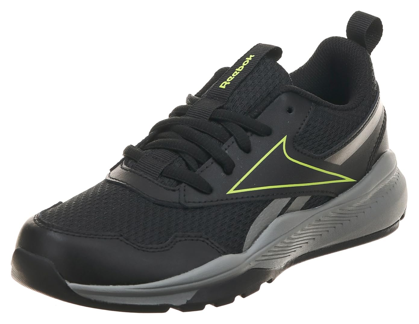 Reebok Boys Xt Sprinter 2.0 Sneaker, Nghblk Pewter Aciyel, 5.5 UK