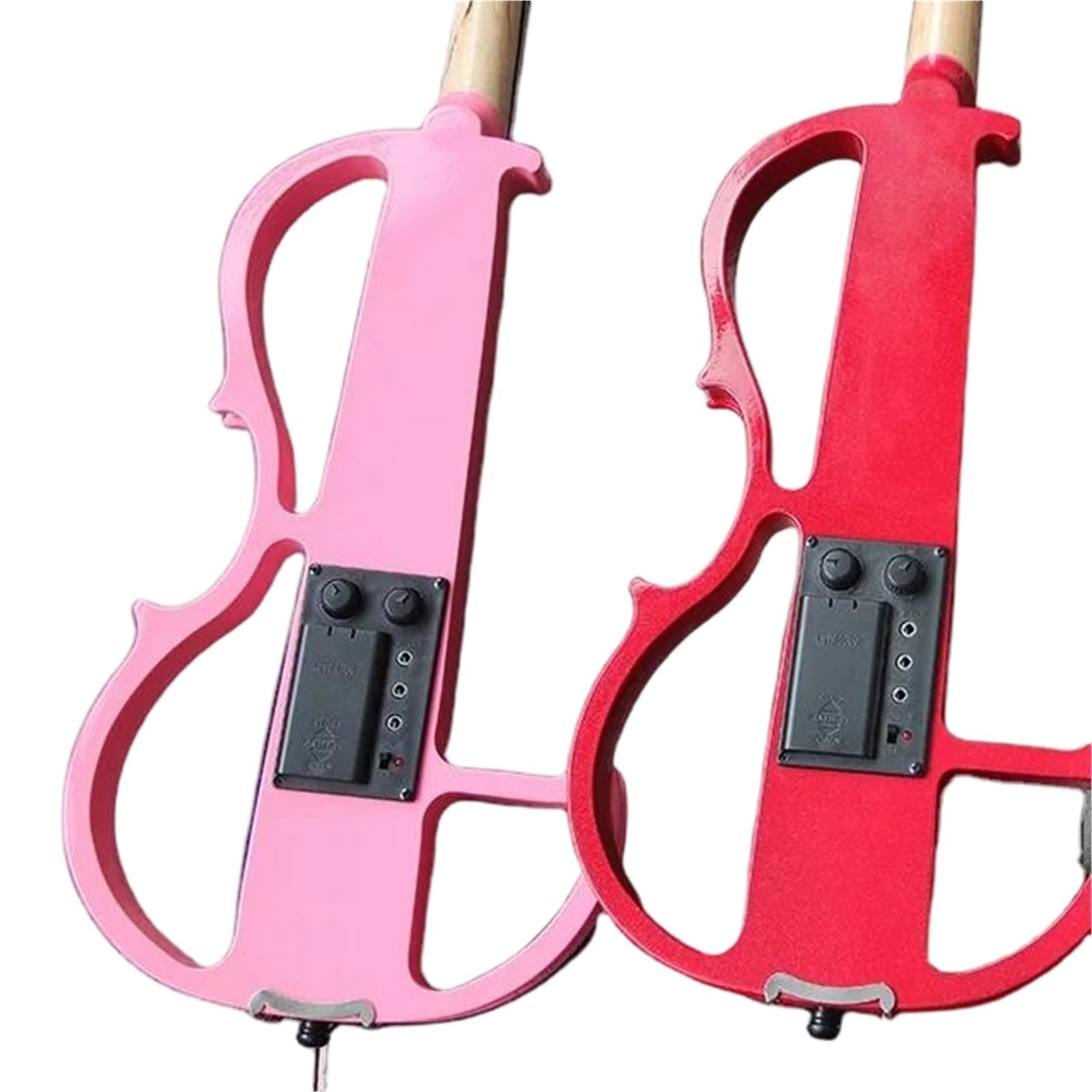 Violons Violon Électrique Professionnel Silencieux Pour Débutant Fabriqué À La Main En Ébène
