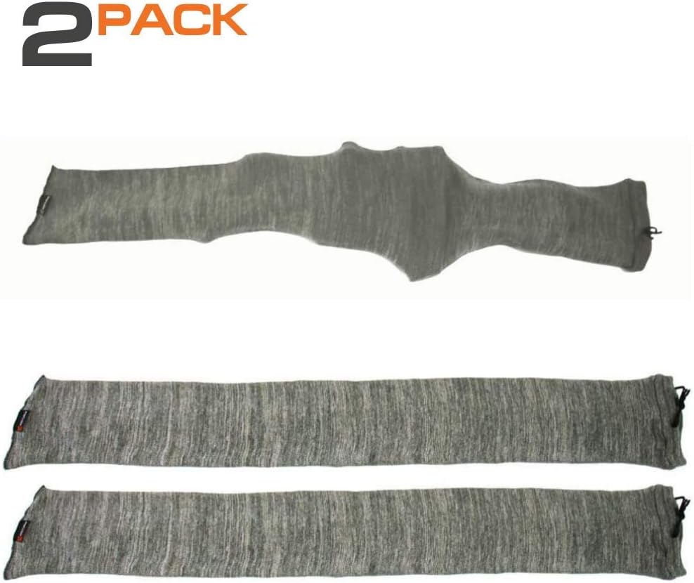 Arcturus Silicone-Treated Gun Socks for Rifles, 6" Extra Wide - Fit Scopes, Pistol Grips & Tactical Accessories, 47” x 6”