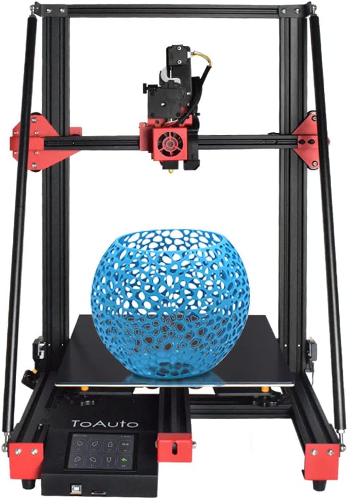 FDM 3D Printer Kit 300x300x400mm Large Printing Size, Titan Direct Drive, Silent Mainboard Resume Prints, BL Touch, 3.5inch LCD Touch Screen for Creative Artist, Professional 3D DIY & School Use