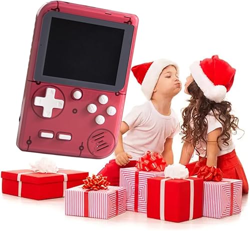 Miniatura 6 de Mini máquina de juegos retro con 400 juegos clásicos FC consola de juegos de mano, pantalla a color de 2.8 pulgadas, soporte para salida de TV,