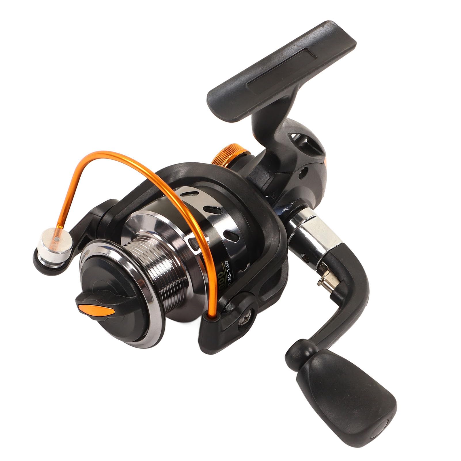 Kit canna da pesca Canna da pesca con esca telescopica e mulinello da spinning AE3000 Combo Set completo di attrezzatura da pesca per pesca d'acqua dolce in acqua salata Materiale