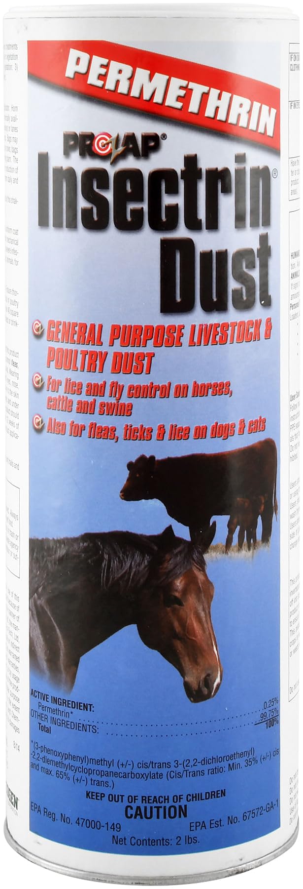 Prozap Insectrin Dust Livestock Dust
