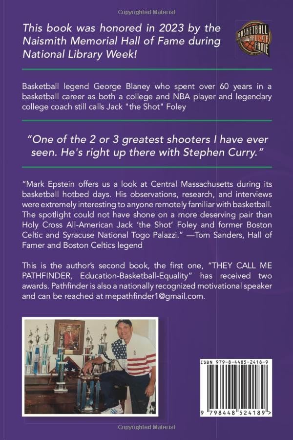 Miniatura 2 de Jack the Shot Foley-A Legend for All Time With Togo Palazzi and Central Mass. Basketball