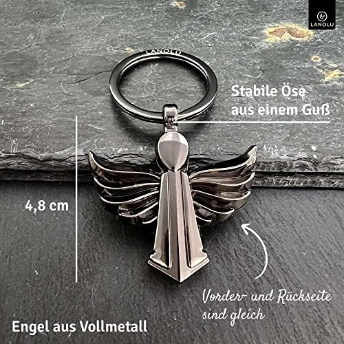 LANOLU Beschermengel Sleutelhanger, Beschermengel Auto, Geluksengel Sleutelhanger, Engel Geluksbrenger Auto, Hanger - België LANOLU Beschermengel Sleutelhanger, Beschermengel Auto, Geluksengel Sleutelhanger, Engel Geluksbrenger Auto, Hanger - België