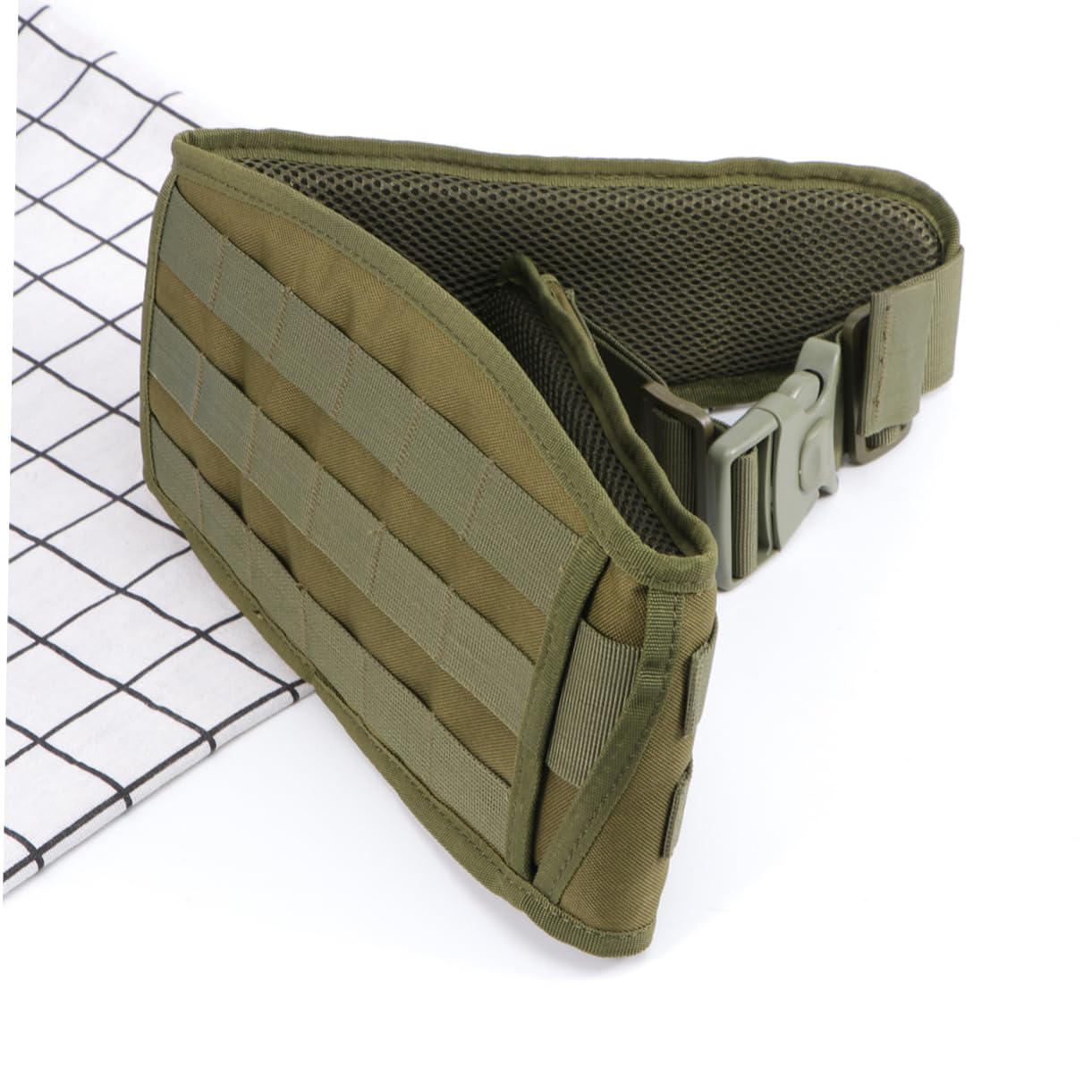 KOMBIUDA Belt Outdoor Sports Waist Belt Wide Training Heavy Duty Survival for Men