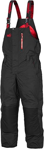 NORFIN Extreme 5 baberos, pantalones de pesca, impermeables aislados y transpirables, resistentes al viento, con aislamiento HOLLOFIL NORTEX