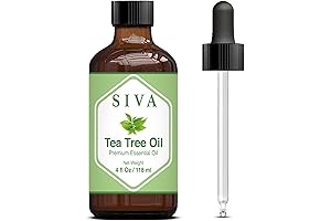 SIVA Tea Tree Essential Oil: Premium Essential Oil for Body, Skin, Hair, and Aromatherapy