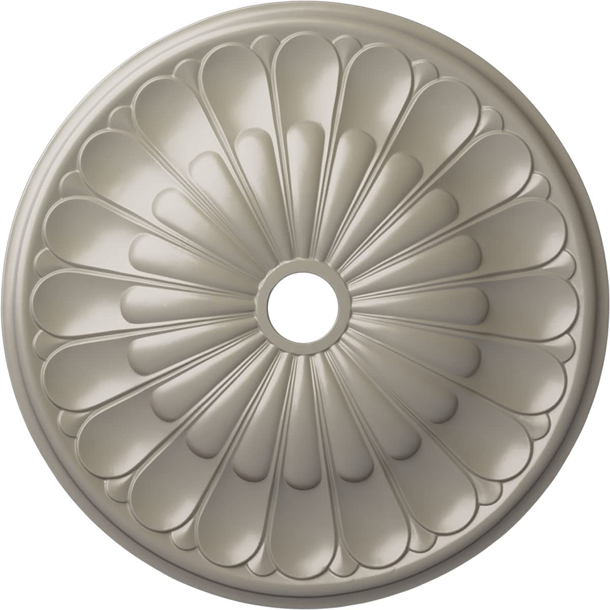 Médaillon de plafond architectural en cuivre antique style Gorleen Cm31goacs