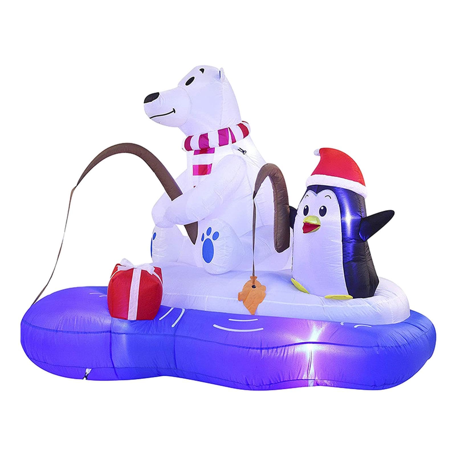 MERIGLARE Décoration de Noël éclairée par de 71 Pouces, pour L'extérieur,