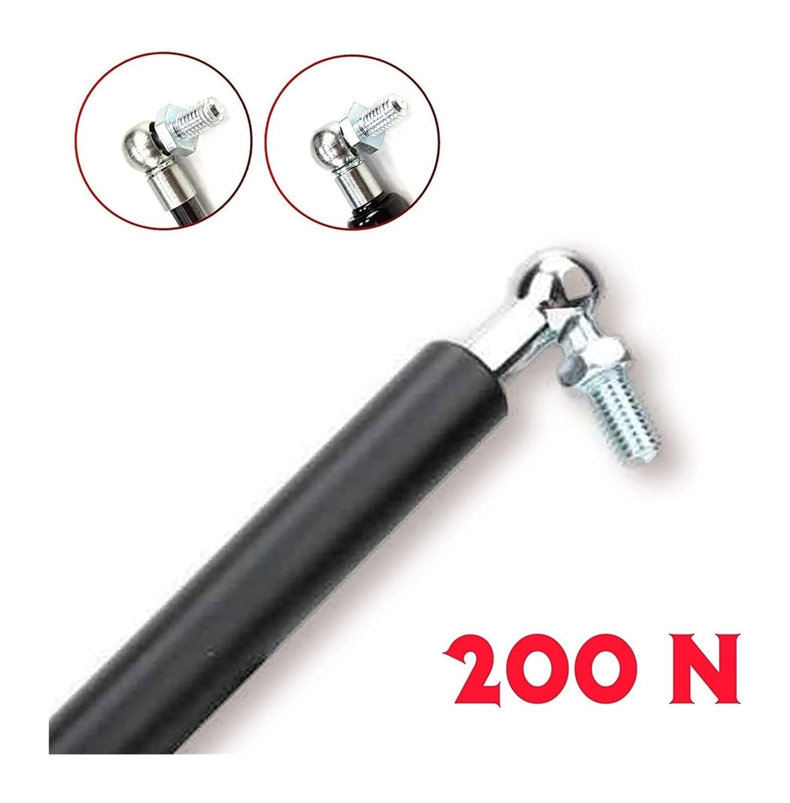Système Support Levage Tête À Rotule M8 200N 200-250-300-350-400-450-500-550-600-650-700-750 Mm Ressorts à Gaz Hayon