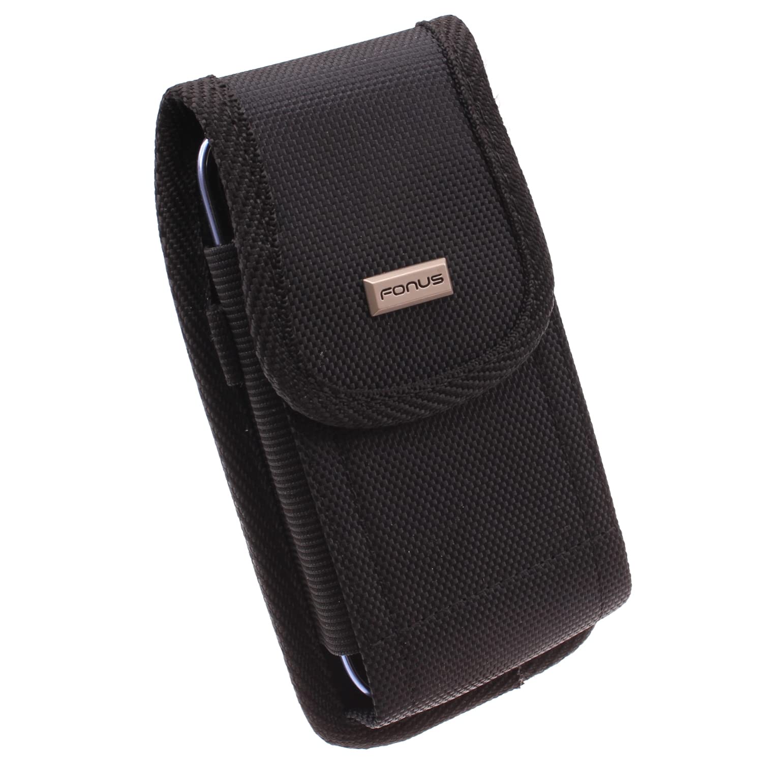 Rugged Case Phone Belt Clip Compatible with iPhone 6 Model - Holster Canvas Cover Protective Pouch