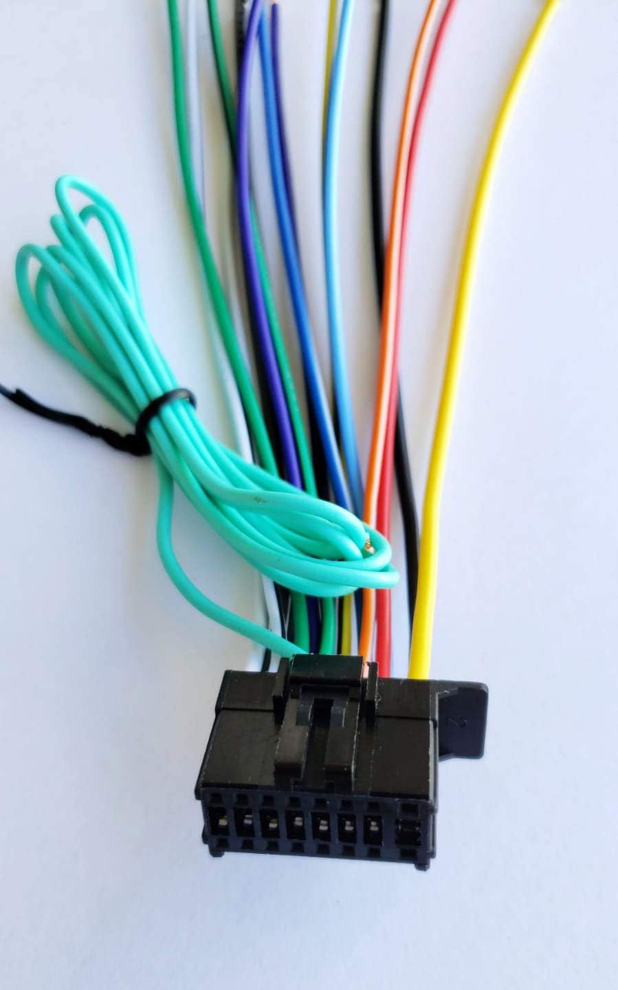 16 Pin Auto Stereo Wiring Harness Plug Compatible with Pioneer KEH-P5600 / KEH-P5700 / KEH-P5750 / KEH-P5800 / KEH-P5900 / KEH-P6010 / KEH-P6600 / KEH-P6600W / KEH-P7800 / KEH-P8015