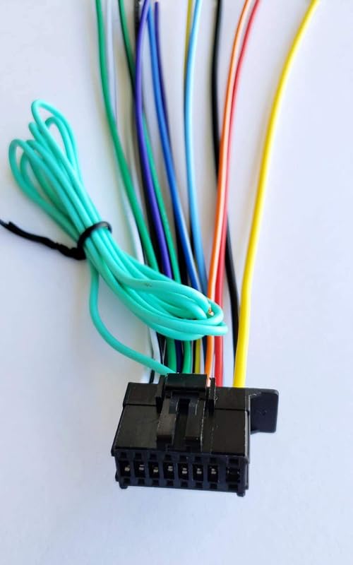 16 Pin Auto Stereo Wiring Harness Plug for Pioneer DMH-160BT