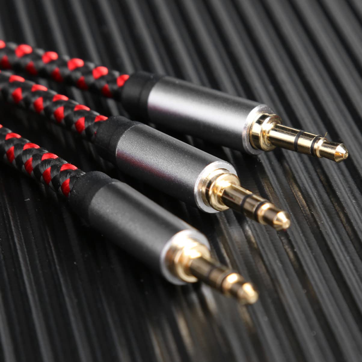 OSALADI 3piezas Cable Divisor De Audio para Auriculares y Micrófono Adaptador De Conexión De Sonido Compatible y Dispositivos Portátiles Ligero y Práctico Extensión De Hembra Machos