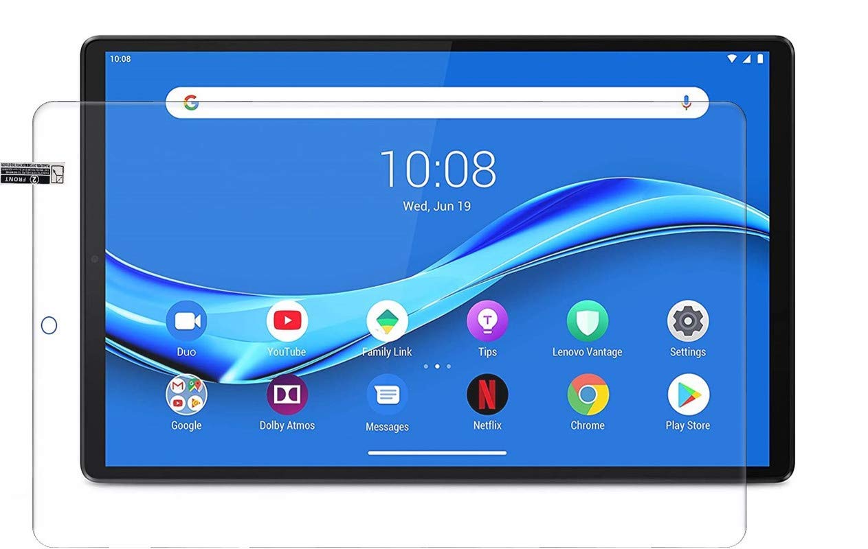 MVTECH Tablet 9H Hardness Guard for Lenovo Tab M10 FHD Plus 10.3" Inch/ 2nd Gen (TB-X606X / TB-X606V / TB-X606F / Pack Of 1 (9H Hardness Better than a tempered glass)