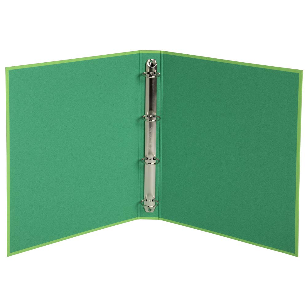 Exacompta 51980E Ringbuch (Recycling-Karton, 4 Ringe, Rücken 40mm, DIN A4) 10er Pack zufällige farben