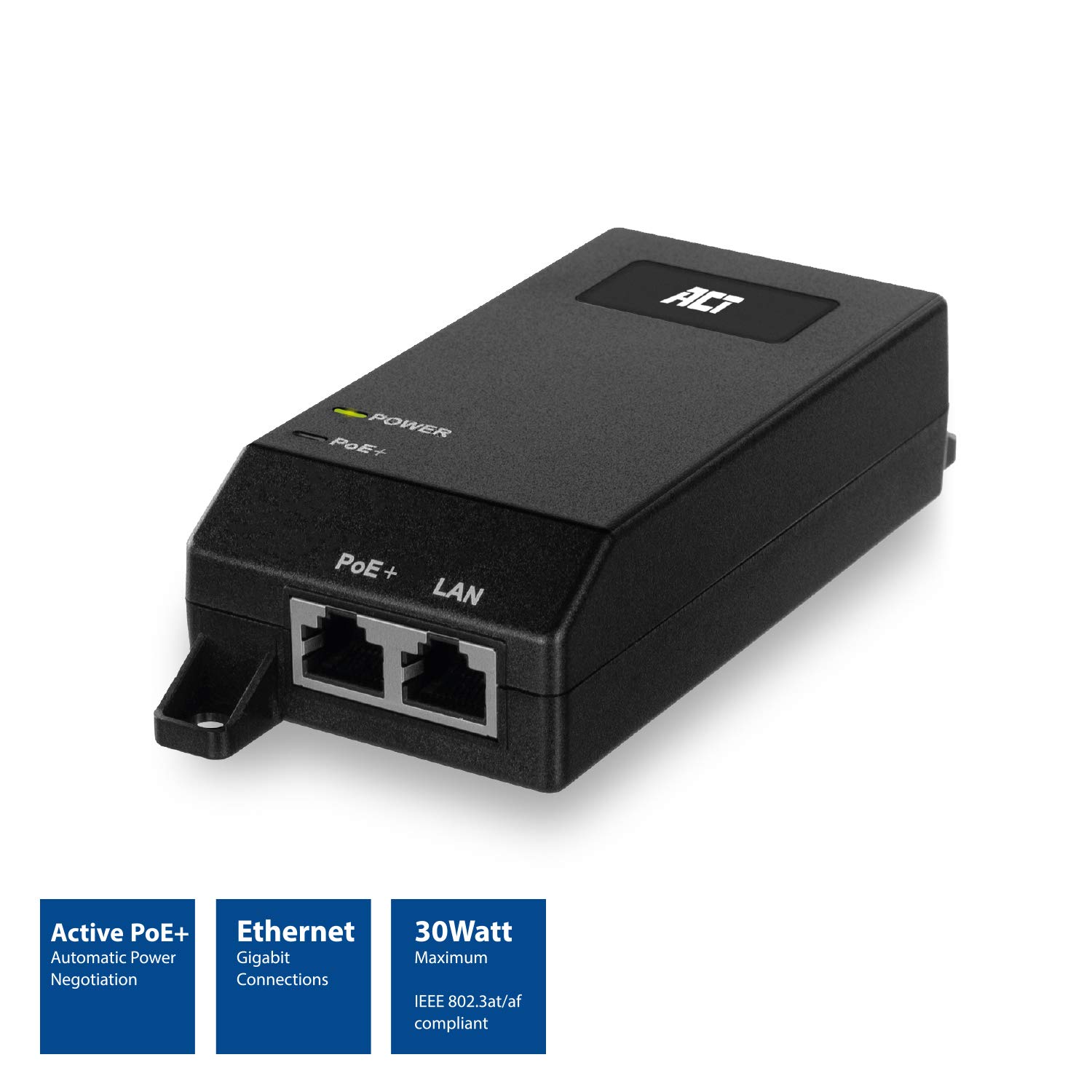 Injecteur Gigabit PoE+