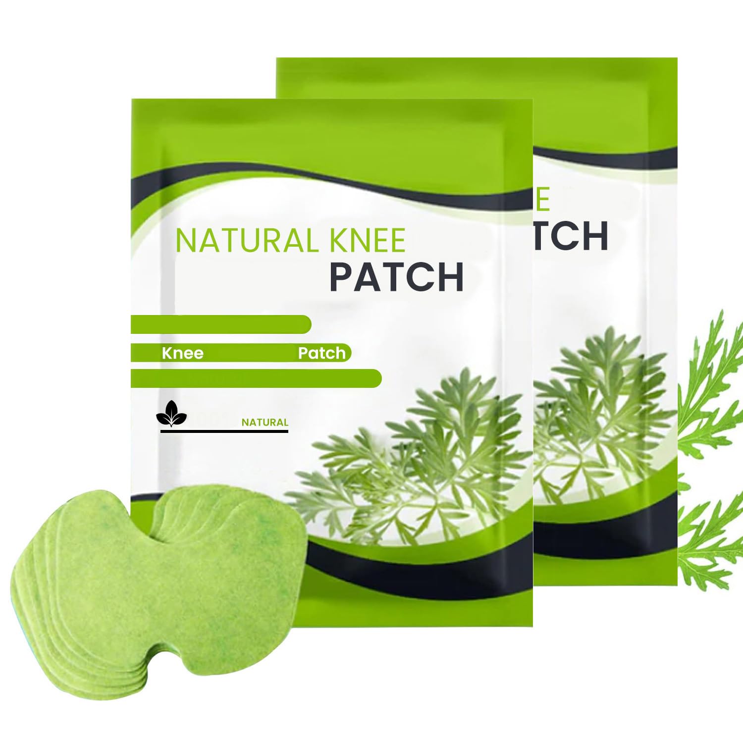 iYanoc 24pcs Natural Herbal Patches, Natural Knee Patch，Patch for Knee，Natural Herbal Extracts, Can Be Used for The Back, Neck, Shoulder Care Patch