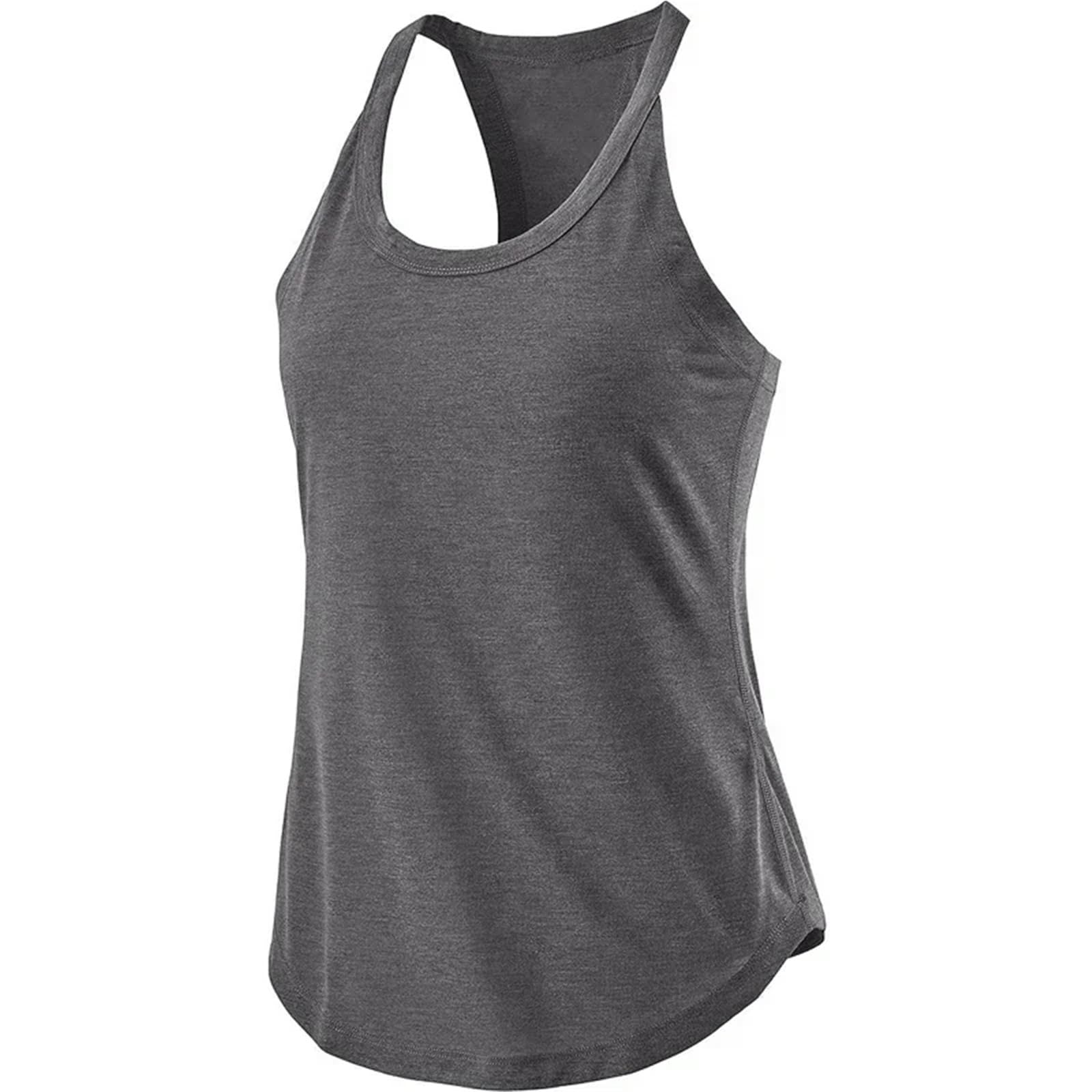 Espalda De Malla Camiseta sin mangas for mujer, con espalda cruzada, for Yoga, secado rápido, for correr, entrenamientos deportivos, chaleco, Fitness, gimnasio, camisetas de entrenamiento y Yoga Top D