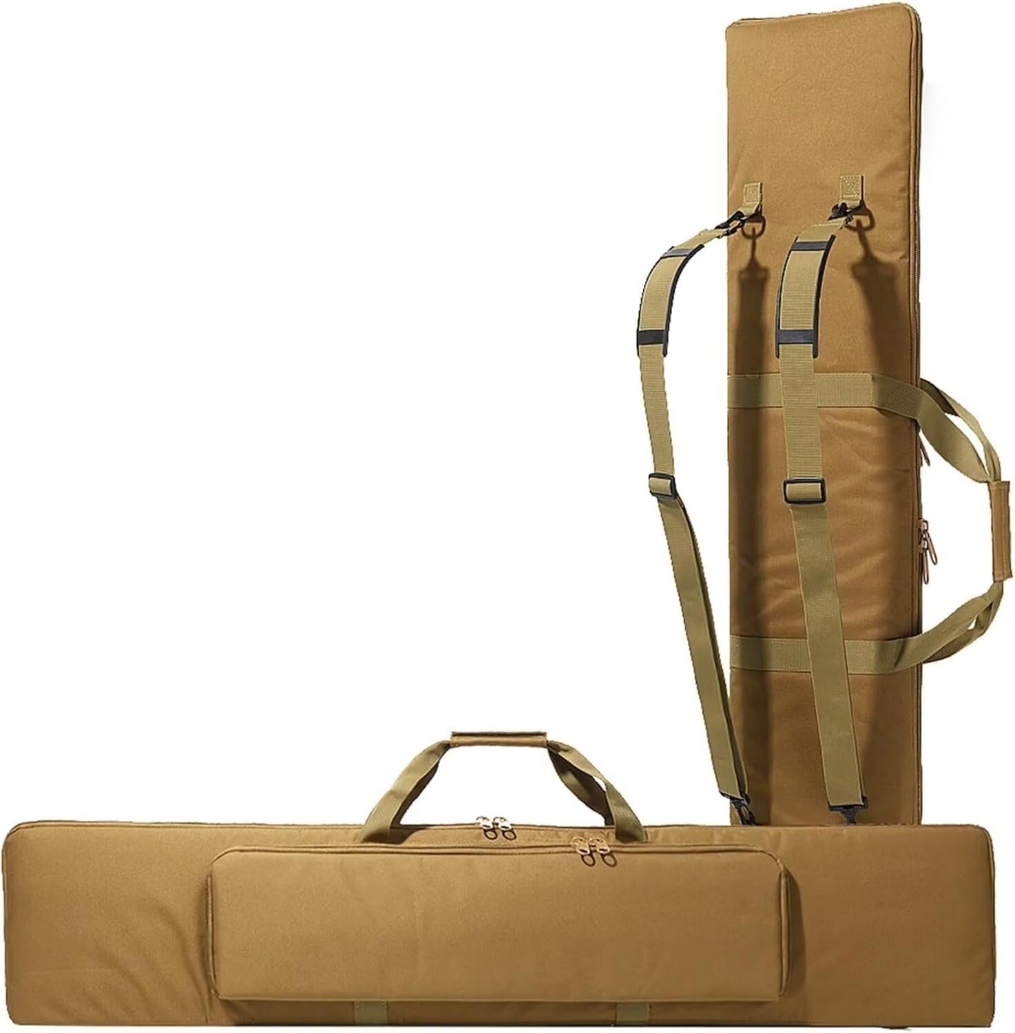 Genérico Bolsa para Rifle, Caja De Transporte para Arma De Tiro, Funda Escopeta, Airsoft Armas, Bolsa De Arma Táctica M249, para M249, M4A1, M16, AR15