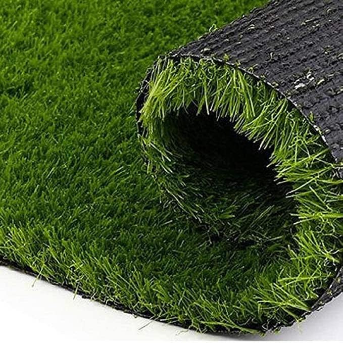 innovative edge 25 MM High Density Artificial Grass for Balcony, Lawn, Garden, Terrace, Doormat, Runner (Size: 2x6 Feet)