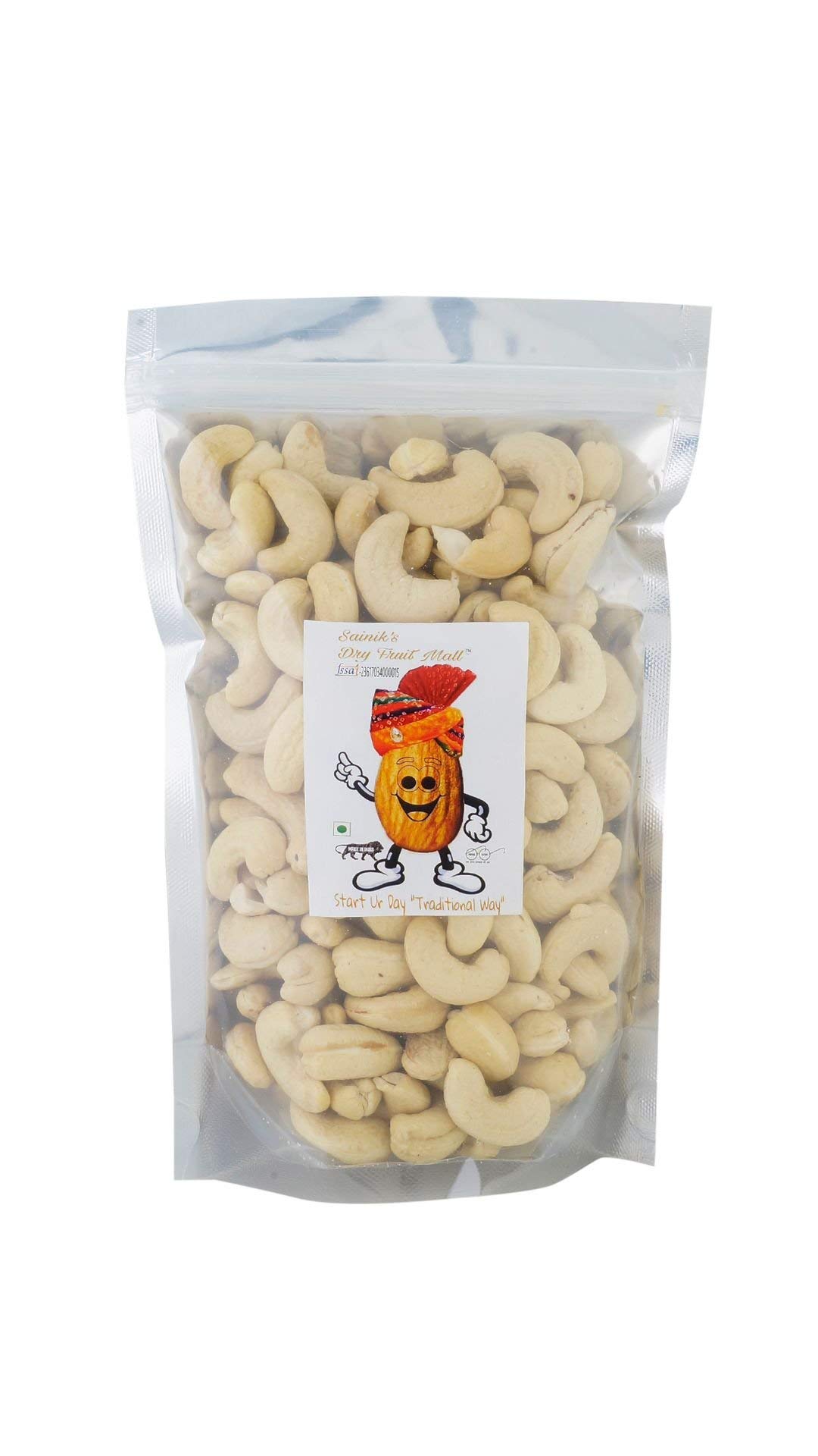 Dry Fruit store Premium Whole Cashewnut/Kaju Sabit 1 Kg