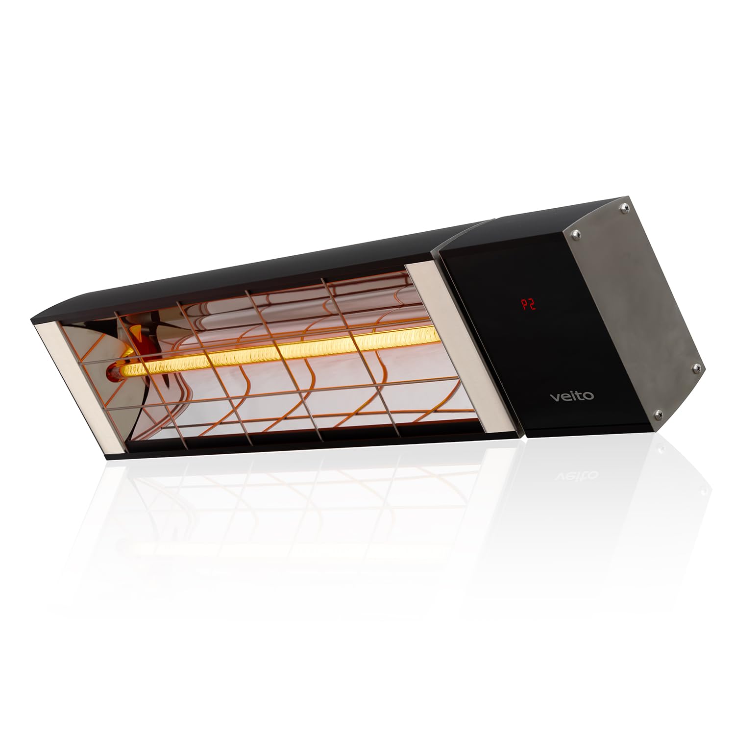 VEITO Nevada Carbon-Heizstrahler Wand-/Deckenmontage 2400W IP44